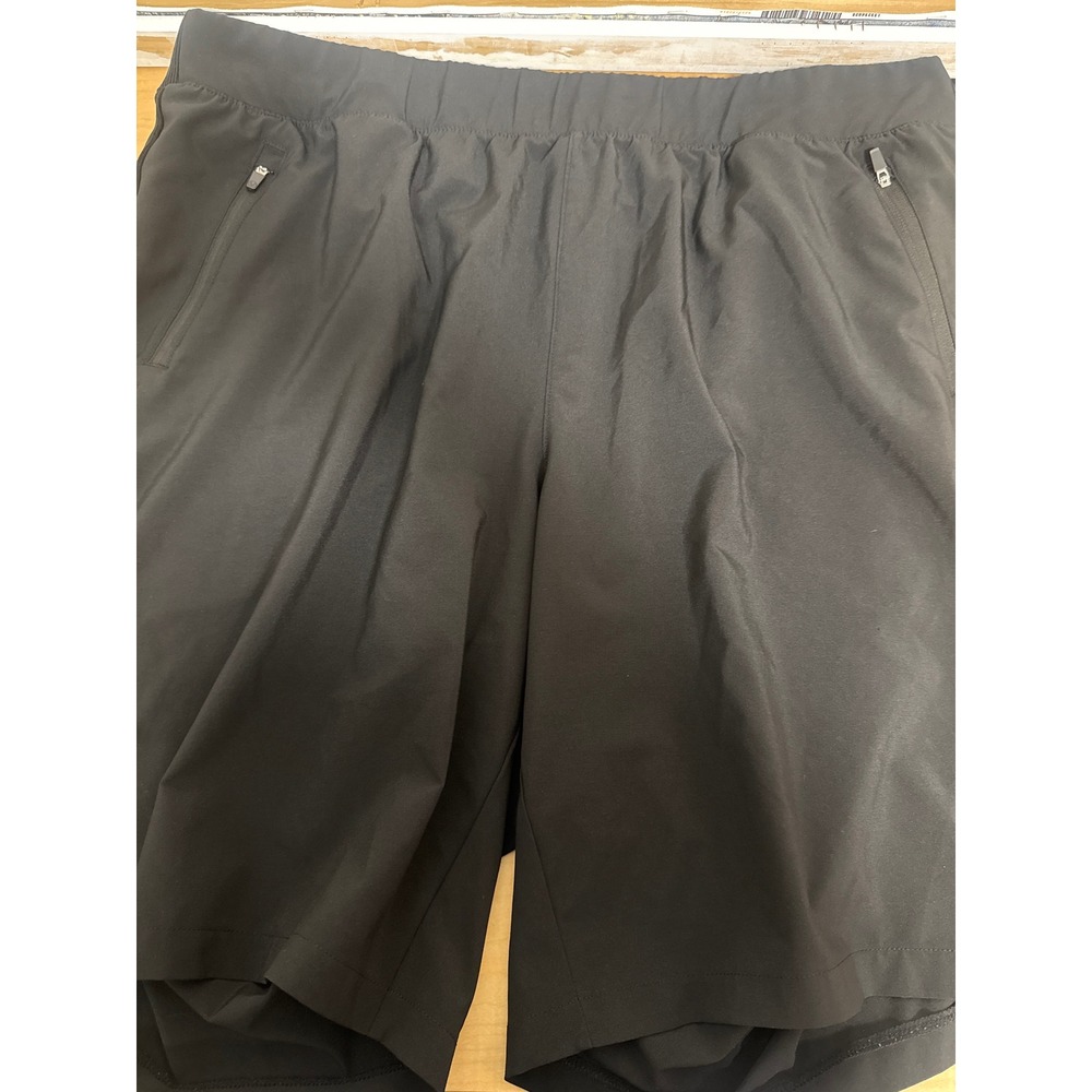 Livi for Lane Bryant Black Active Shorts Plus Size 22/24 Zipper Pockets